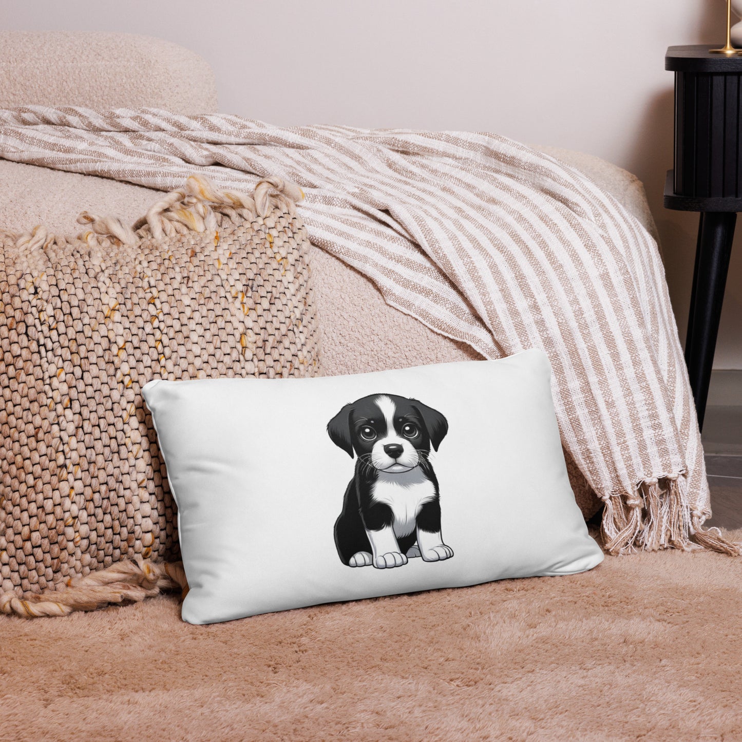 Custom pup pillow