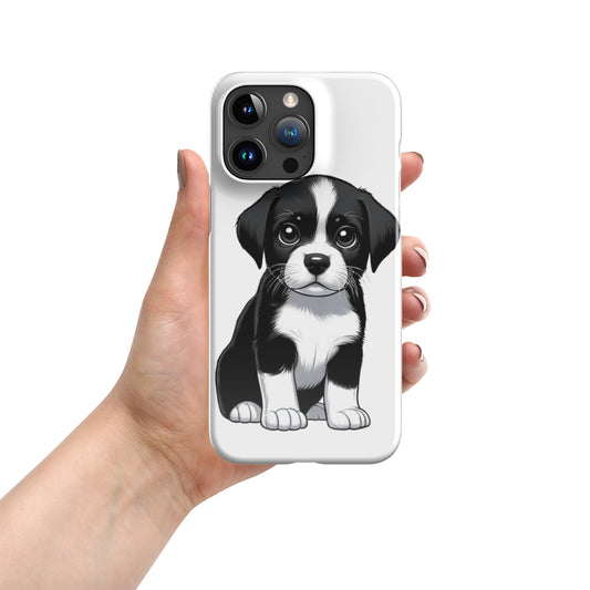 Custom pup snap case for iPhone®