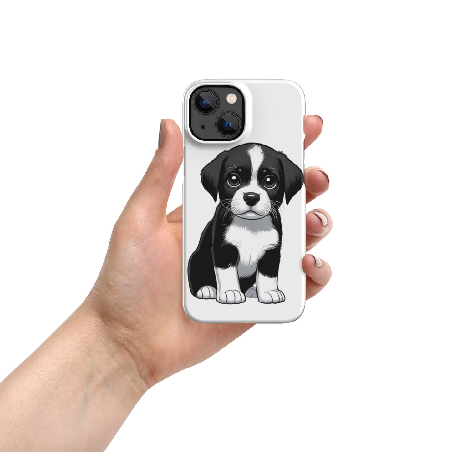 Custom pup snap case for iPhone®