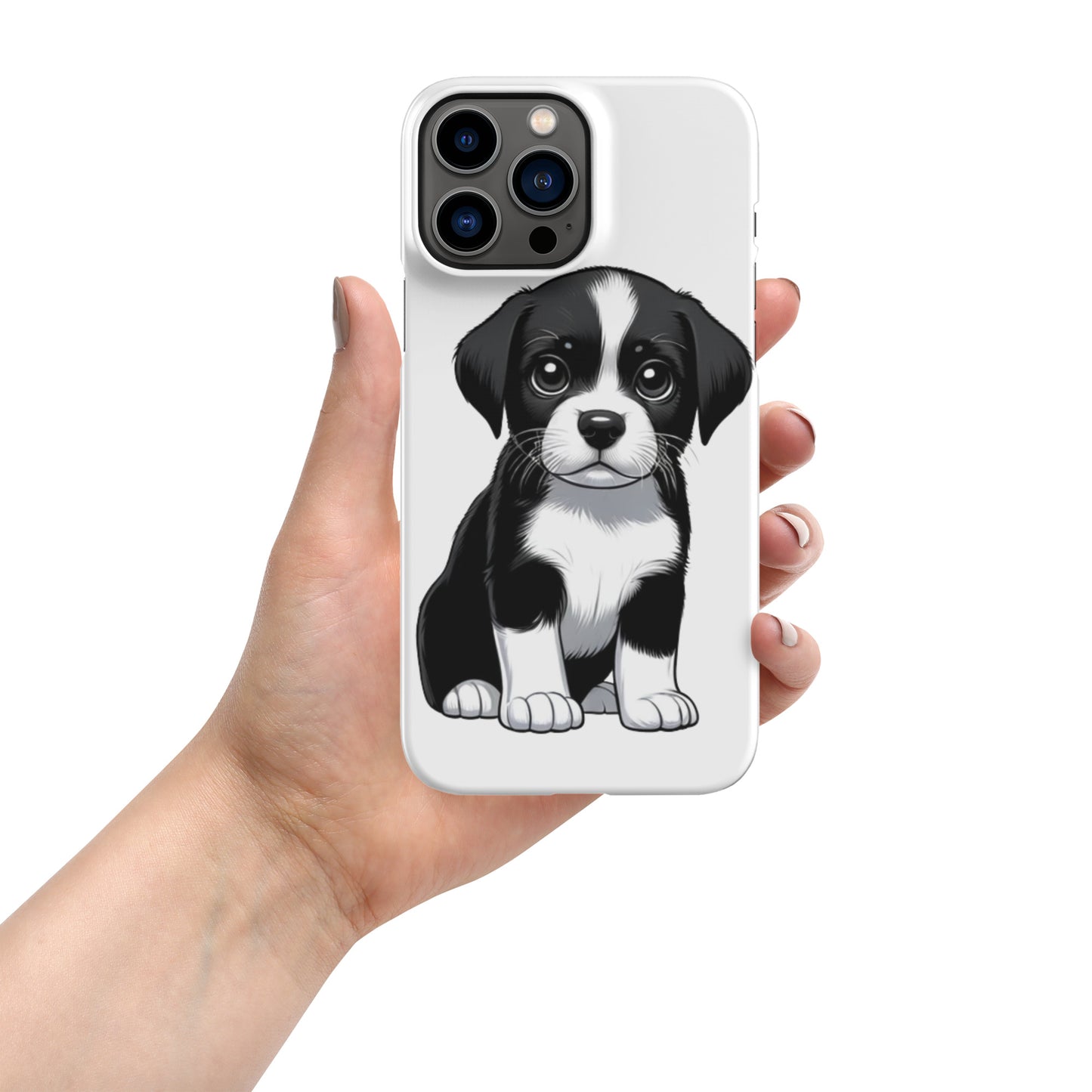 Custom pup snap case for iPhone®