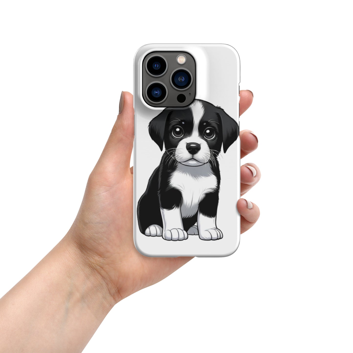 Custom pup snap case for iPhone®