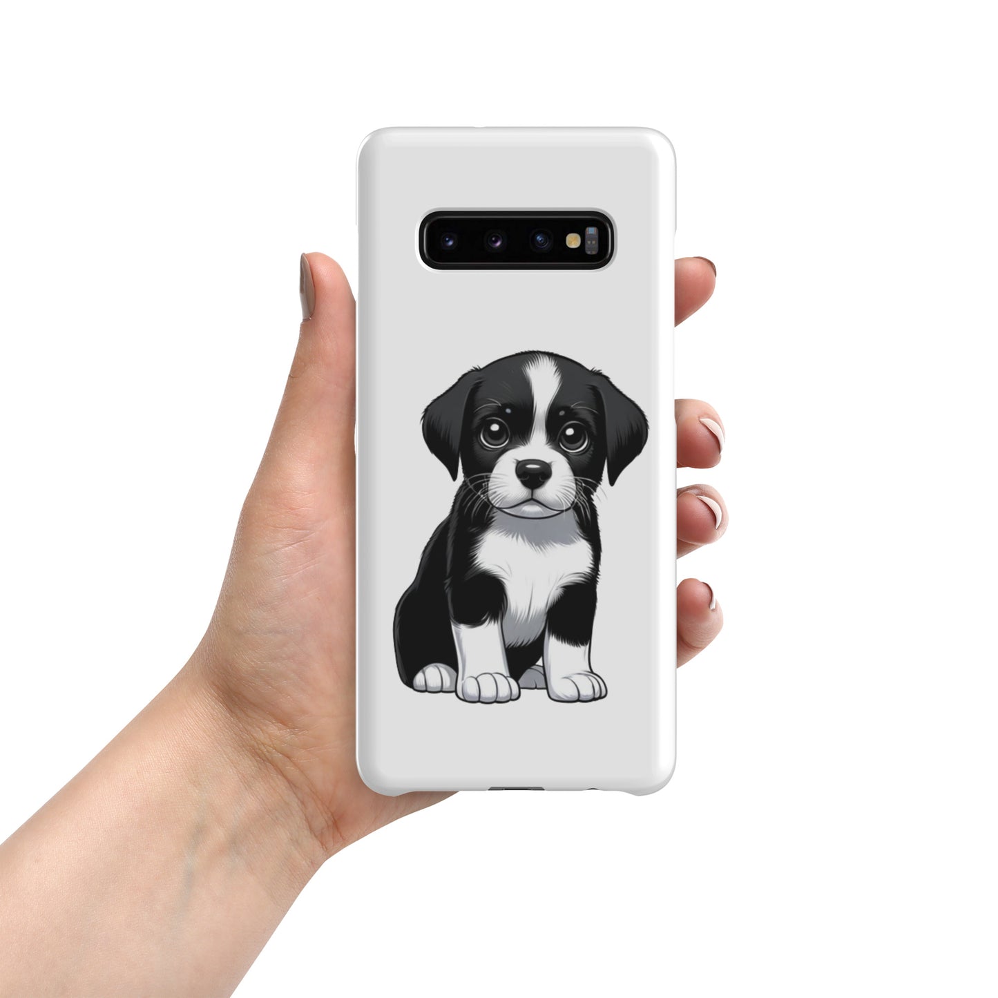 Custom pup snap case for Samsung®