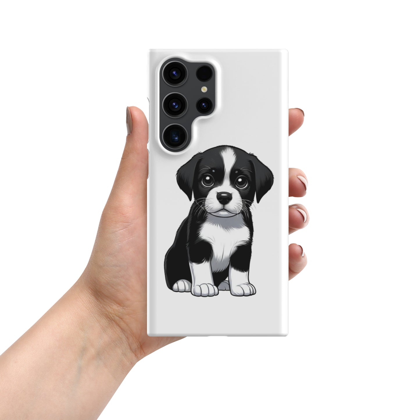Custom pup snap case for Samsung®